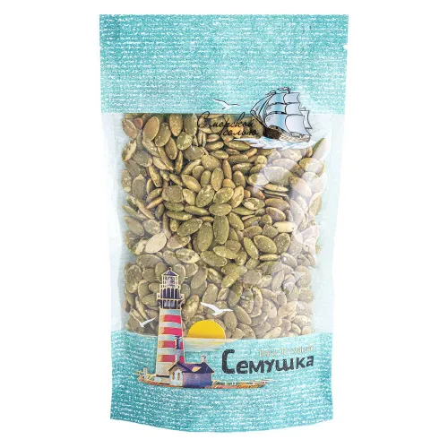 Семена тыквы очищенные жареные соленые Семушка 110гр