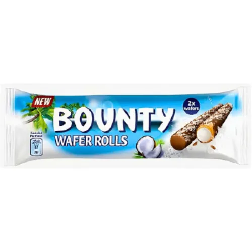 Вафельные трубочки Bounty Wafer Rolls