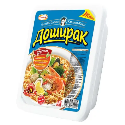 Лапша Доширак морепродукты 90 гр