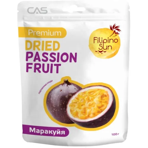 Маракуйя сушеная Filipino Sun 100г