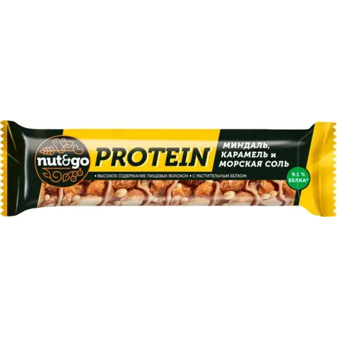 Батончик Protein NUT N GO миндаль KA 36г
