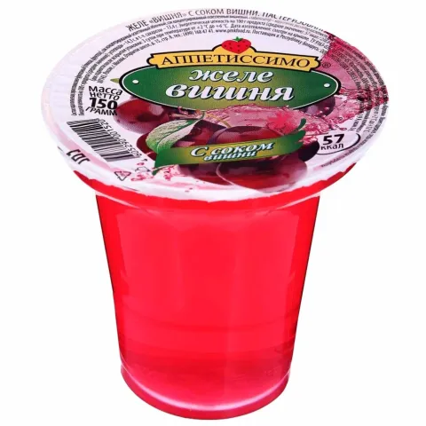 Желе Аппетиссимо вишня 150г
