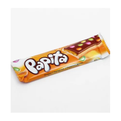 Печенье Solen Papita Caramel с карамелью и драже-конфетами