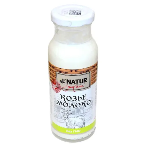 Молоко El Natur козье 200мл ст/б
