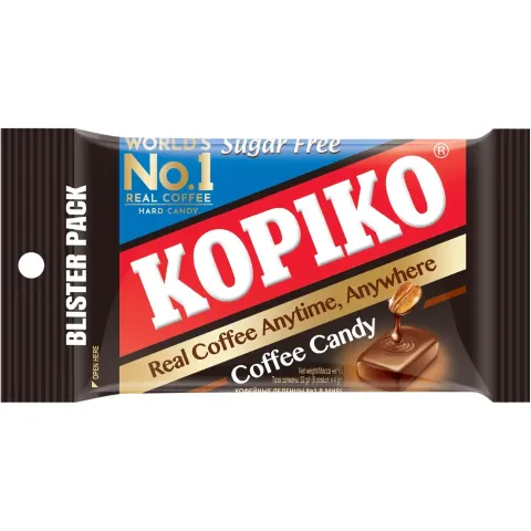 Леденцы без сахара KOPIKO Coffee Candy блистер 32г