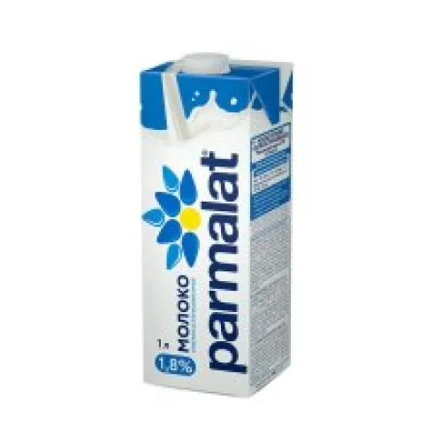 БМК PARMALAT Молоко Ультрапастеризованное 1,8% 1л