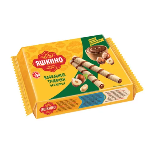 Вафли-трубочки ЯШКИНО 