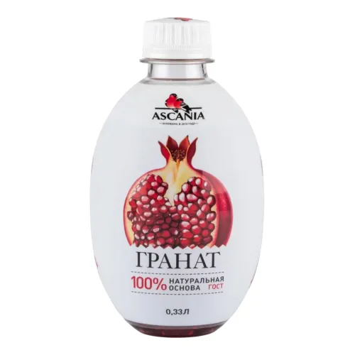 Напиток б/а Аскания 0,33л ПЭТ Гранат Россия