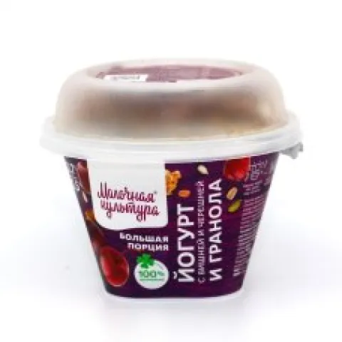 БЗМЖ Йогурт с вишней/черешней/гранолой 2,7-3,5% 190г