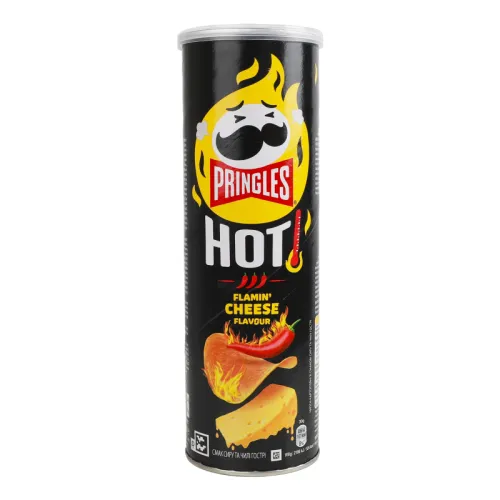 Чипсы Принглс Острый &amp; Пряный (Pringles Hot &amp; Spicy) картофельные 160г