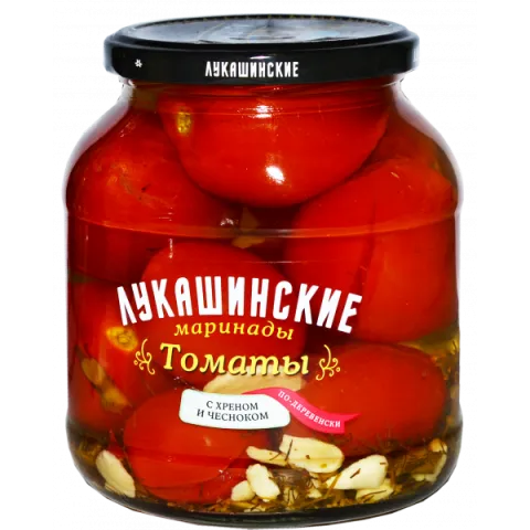 Томаты Лукашинские маринованные по деревенски 670 г