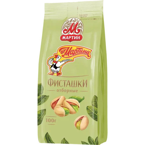Фисташки «От Мартина» обжаренные неочищенные с солью 100 г