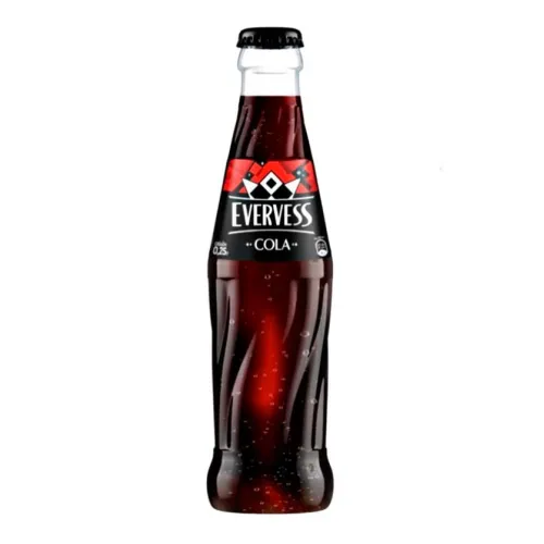Напиток газированный Evervess Cola стекло 250мл