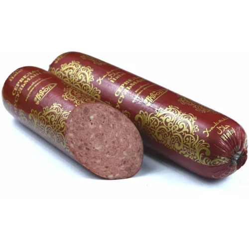 Колбаса Халяль Сервелат Мусульманский с/к 200г