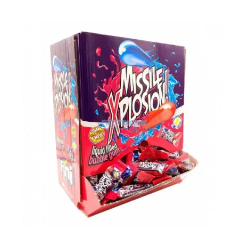 Жевательная резинка с начинкой MISSILE XPLOSION! 5г