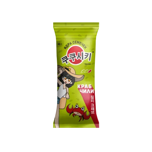 Ядра СЕМЕЧЕК со вкусом краба с чили 40гр