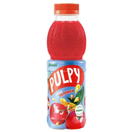 Напиток сокосодержащий Pulpy Вишня 0,45л ПЭТ