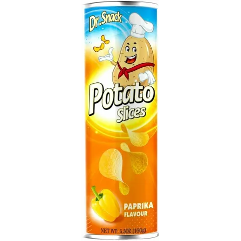 Чипсы Dr Snack картофельные паприка 160г