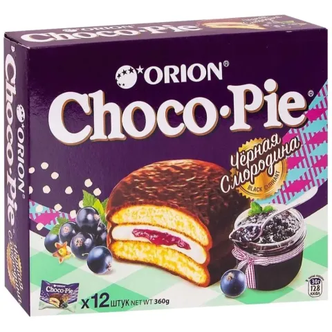 Печенье Чоко Пай Черная смородина 360 г