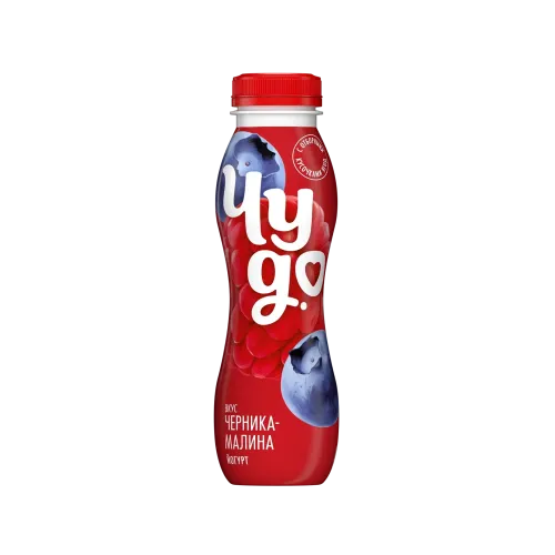 Йогурт пит Чудо Черника-Малина 1,9% 260г