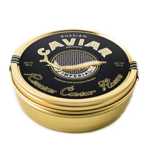 Икра зернистая сибирского ленского осетра Империал ж/б 125г