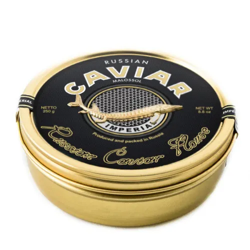 Икра зернистая сибирского ленского осетра Империал ж/б 125г