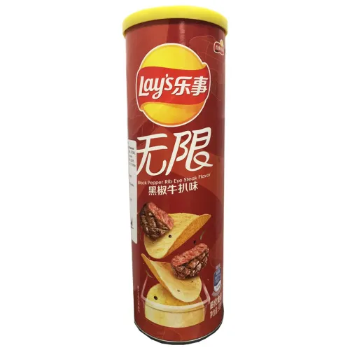 Чипсы Lay's Black Pepper Rib Eye Steak 90г