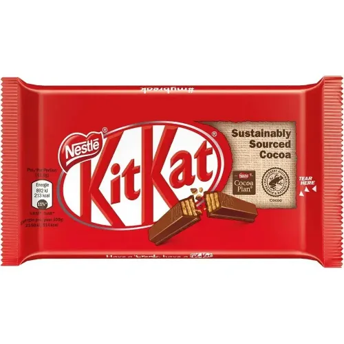 Батончик KitKat молочный шоколад с хрустящей вафлей 41,5г