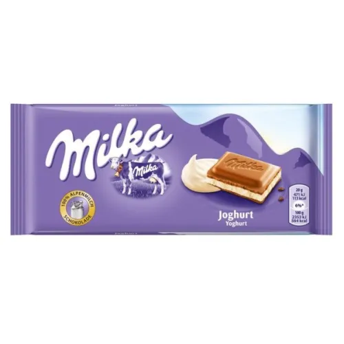 Шоколад молочный Milka Joghurt Йогурт 100г