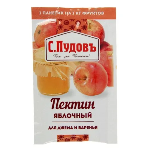 Пектин яблочный для джема и варенья С.Пудовъ, 10 г