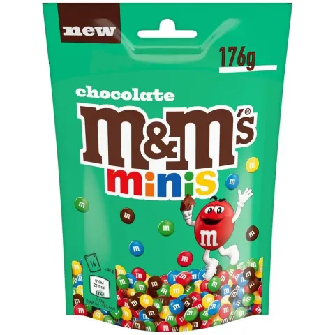 Драже М&amp;Мс мини шоколад 176г