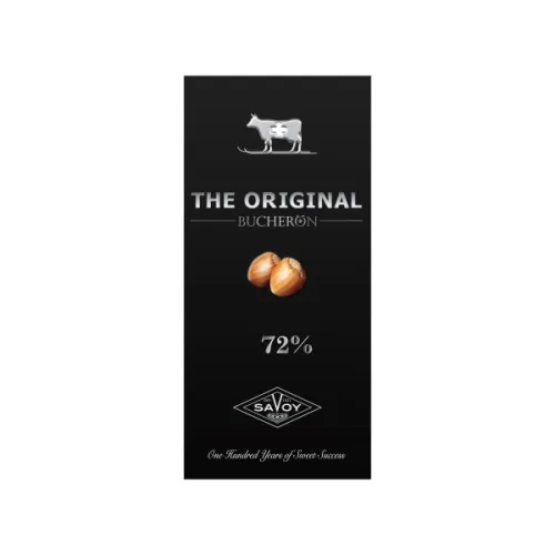BUCHERON THE ORIGINAL Горький шоколад с фундуком 90 г