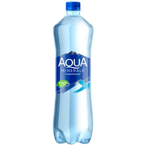 Вода мин Аква Минерале газ 1 л