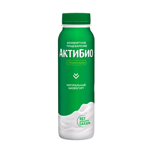 Биойогурт «АктиБио» натуральный 1, 8% 260г