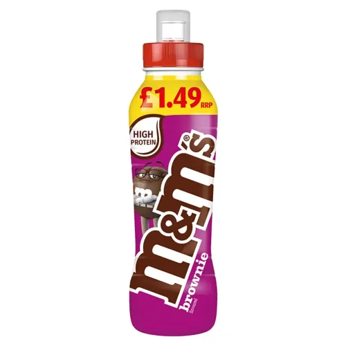M&amp;M's Brownie Milk Drink, молочный напиток со вкусом брауни M&amp;M's 350мл