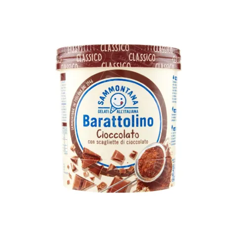 Десерт Саммонтана Итальянское мороженое Чиоколато Бараттолино 500г