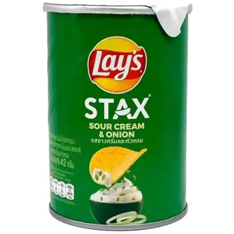 Чипсы Лейз Стакс сметана/лук 42г