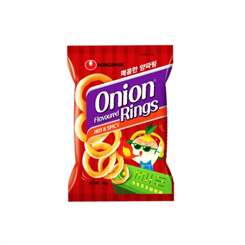 Чипсы Нонгшим луковые кольца с перцем 40г