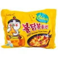 Лапша со вкусом сыра и курицы острая Buldak HOT Chicken Flavor Ramen Cheese SAMYANG, 140г. уменьш.