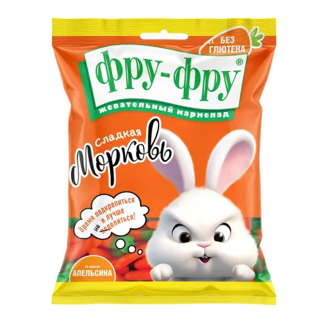 Мармелад Фру-Фру Морковки жевательный 80г