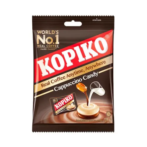 Леденцы KOPIKO CAPPUCCINO CANDY 108гр