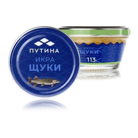 Икра щуки Путина 113г с/б