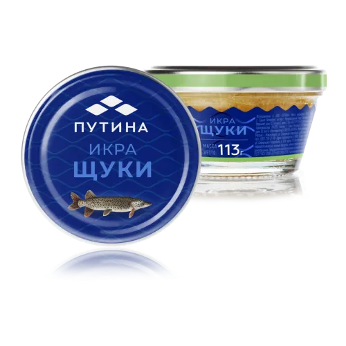 Икра щуки Путина 113г с/б
