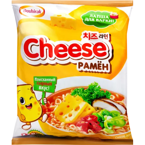 Лапша б/п Доширак Chesse рамен с сыром 110г