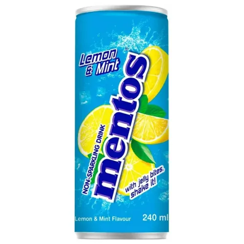 Напиток газированный Mentos Lemon-Mint 240 мл