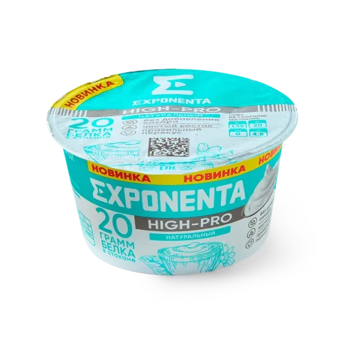Продукт кисломолочный Exponenta High-Pro Натуральный