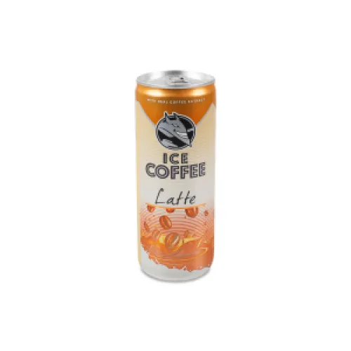 Напиток с молоком ультрапастеризованный с экстрактом кофе Latte Ice coffee Hell ж/б 250мл