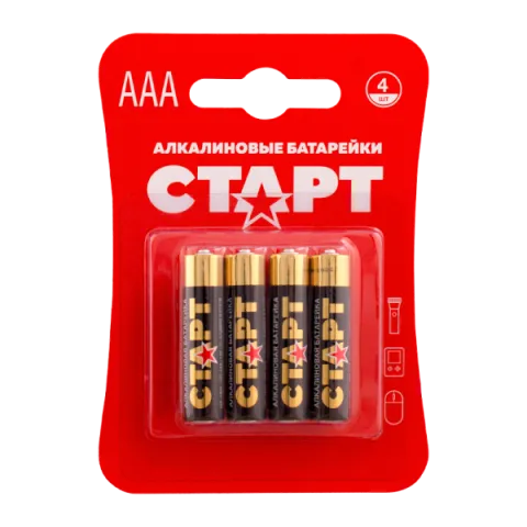 Батарейка щелочная СТАРТ LR3-BL4 уп. 4 шт.