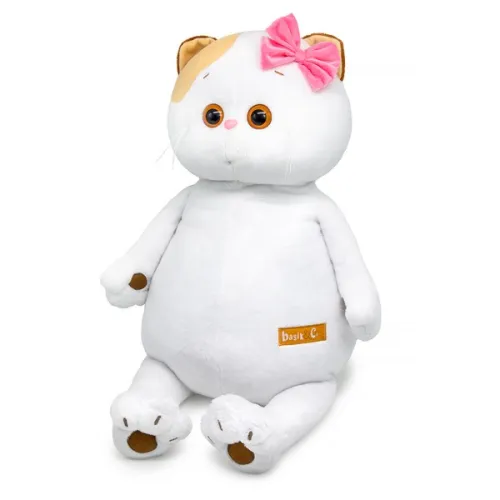Мягкая игрушка Кошечка Ли-Ли с бархатным бантом, 53 см, LK53-01