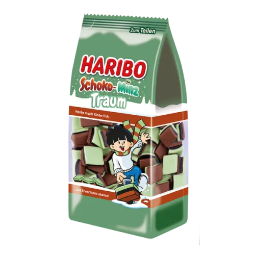 Мармелад жевательный Харибо шоколадно-мятная мечта 250г